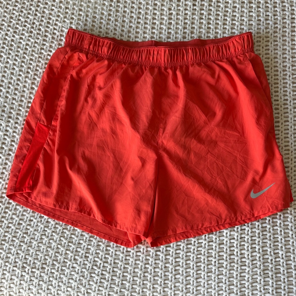 Nike Men’s Coral Red Athletic Shorts